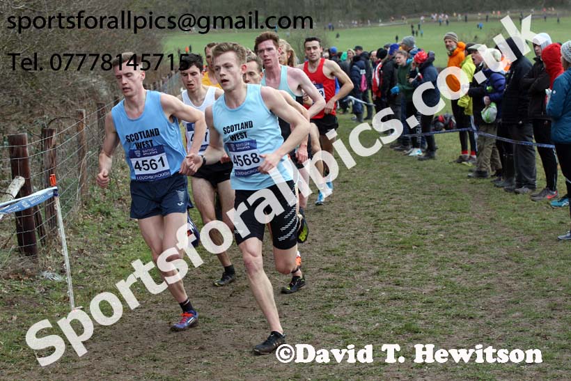 Senior mens 2019 British Athletics Inter Counties Cross Country, Prestwood Hall, Loughborough. Photo:  David T. Hewitson/Sports for All Pics